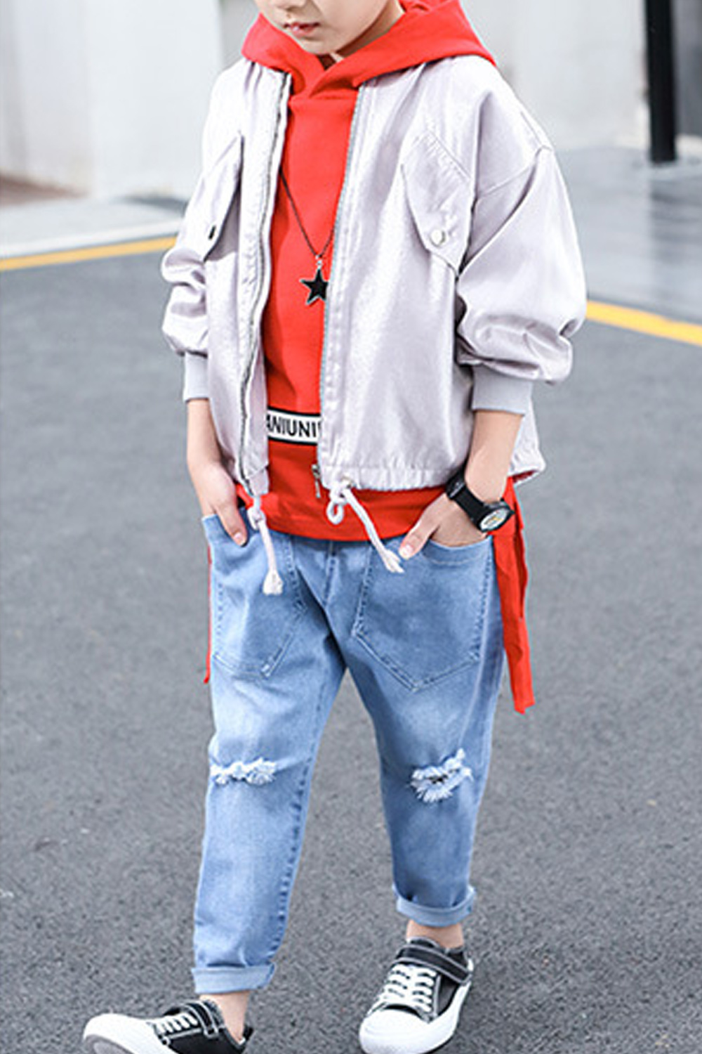 Stylish jacket for kids clearance