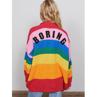Womens on sale rainbow cardigan