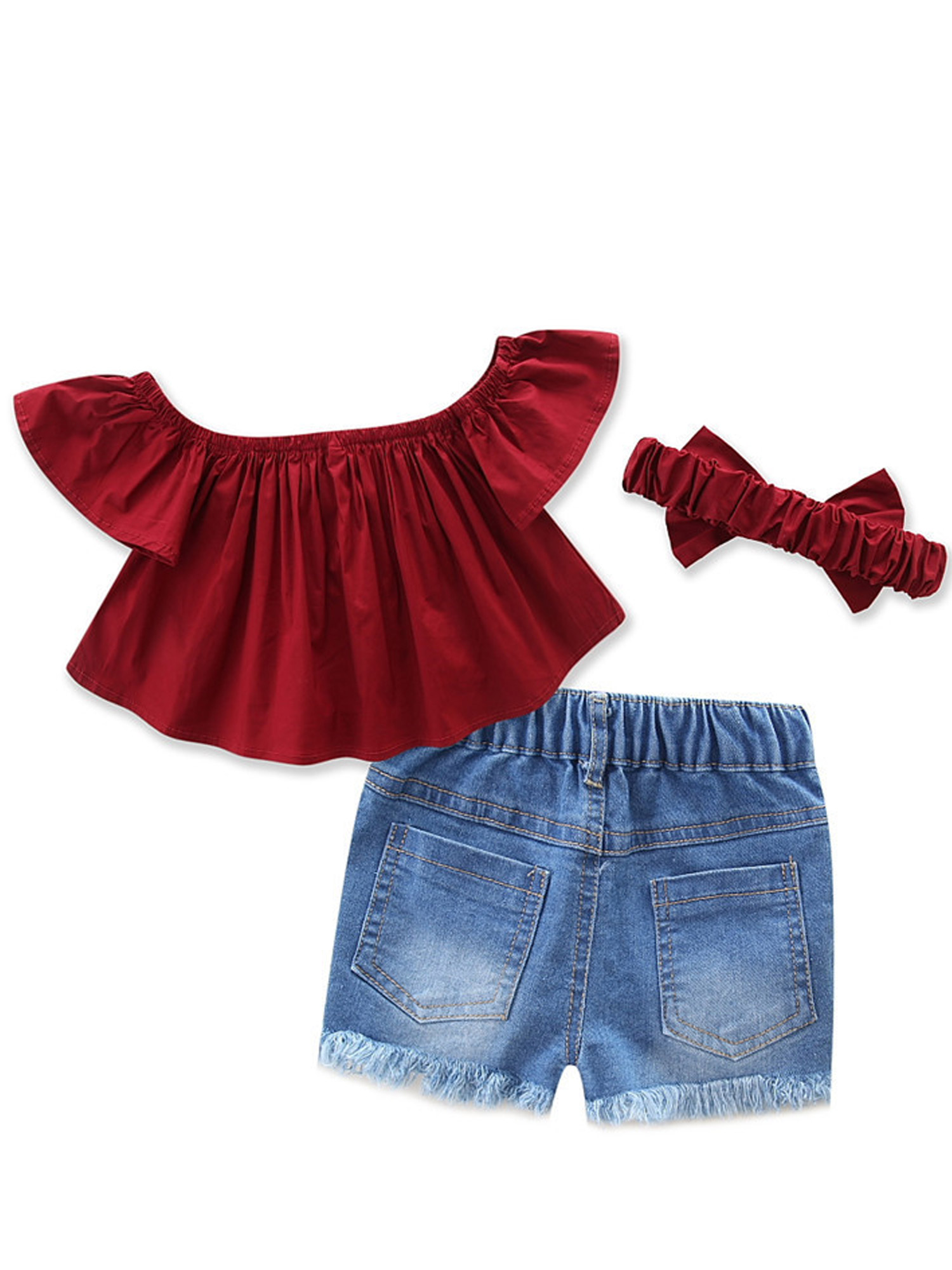 baby short suit set