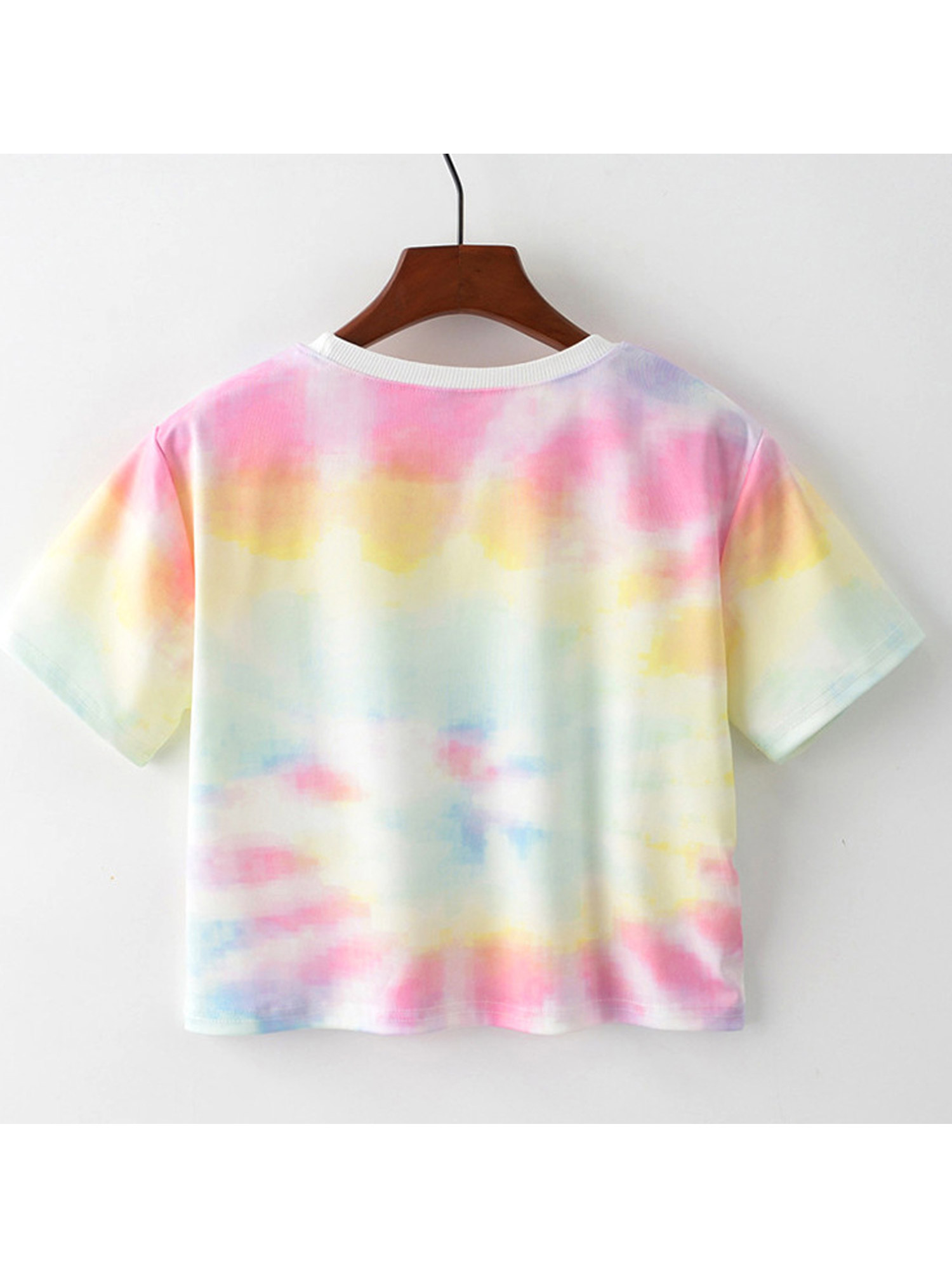 Rainbow colour t shirt for women Outlet