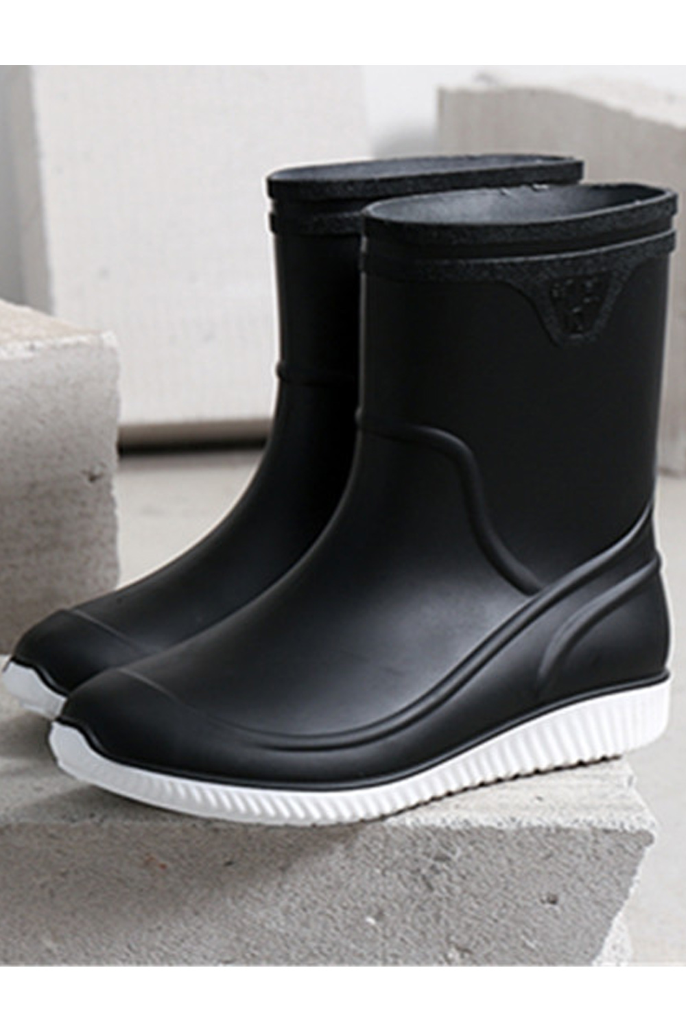 Kettymore Men Comfort Slip Resistant Rubber Rain Boot