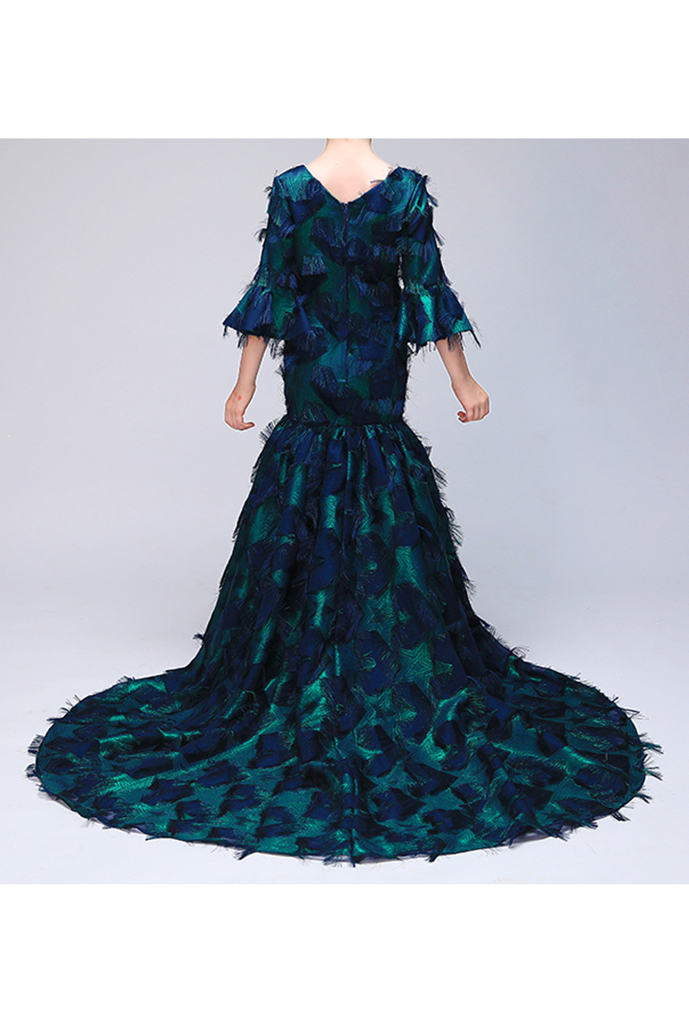 girls mermaid style dress