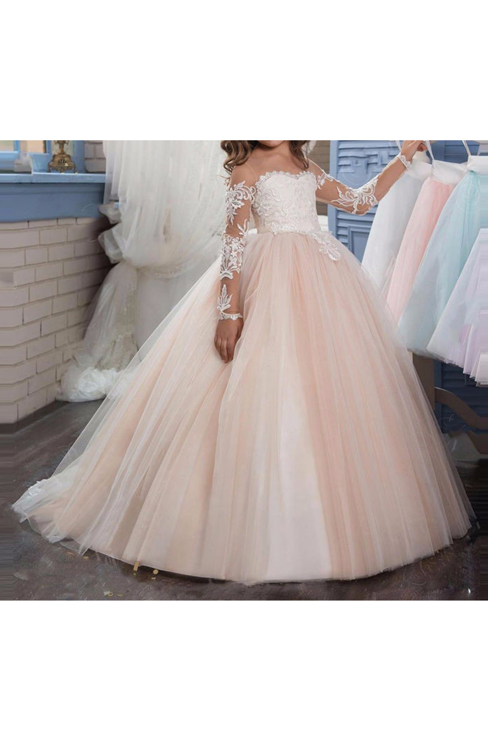 stylish gown for kids