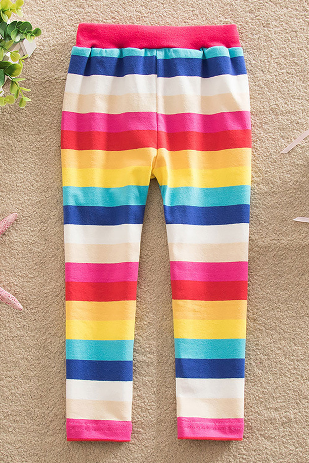 Rainbow Striped Leggings