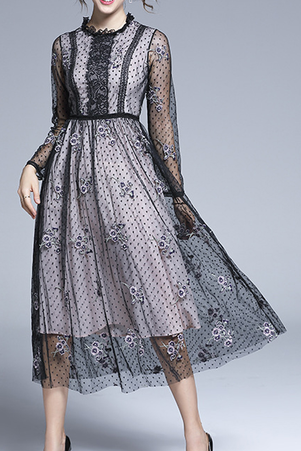 mid length maxi dresses