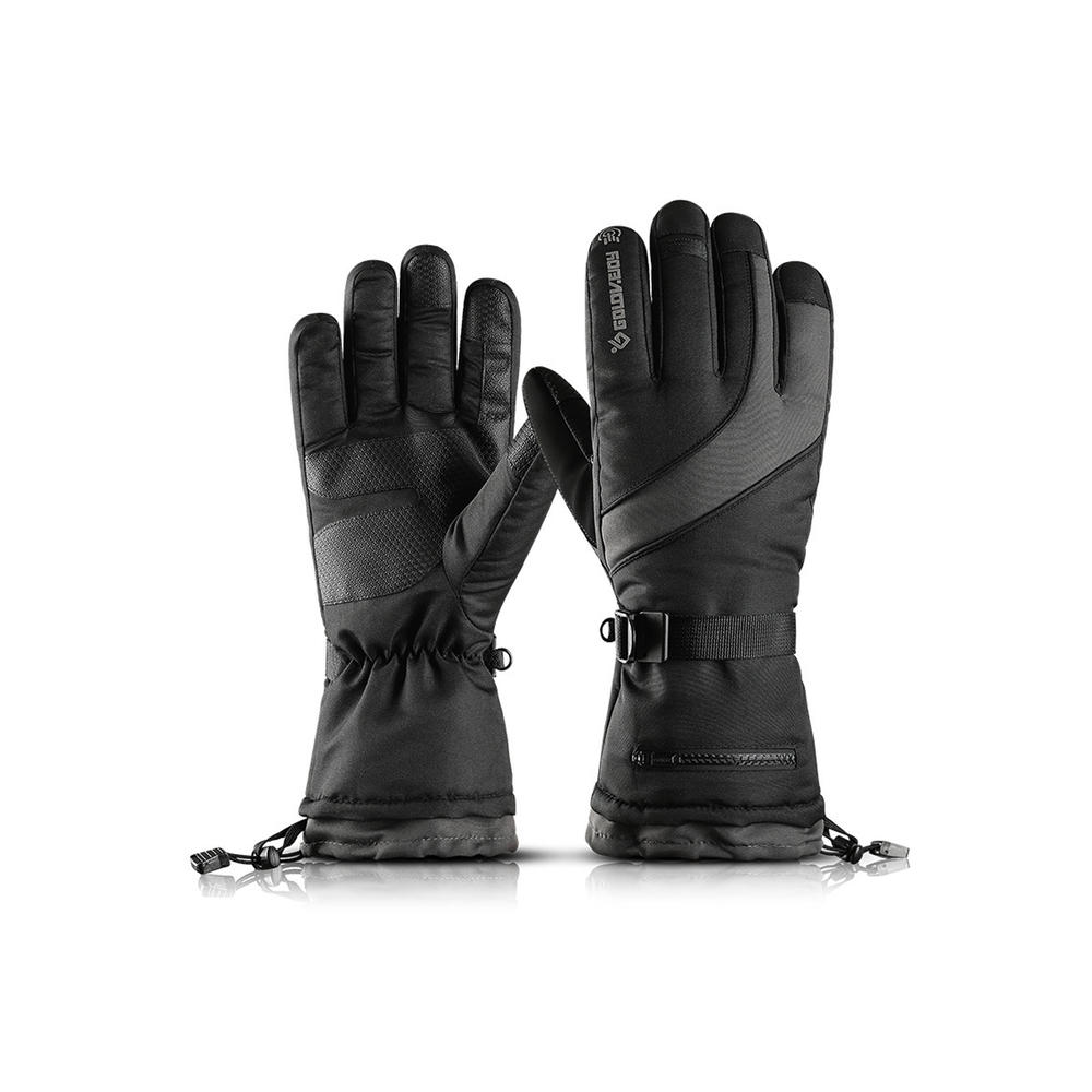 KettyMore Men Breathable & Warm Waterproof Anti Slip Winter Gloves