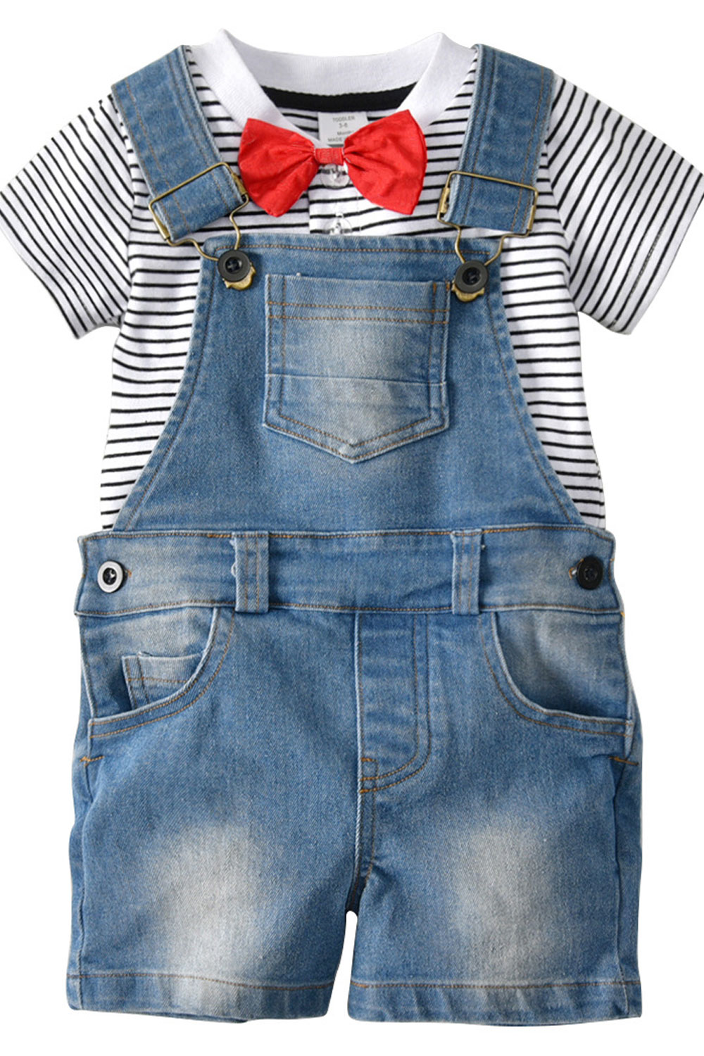 denim dress for baby boy