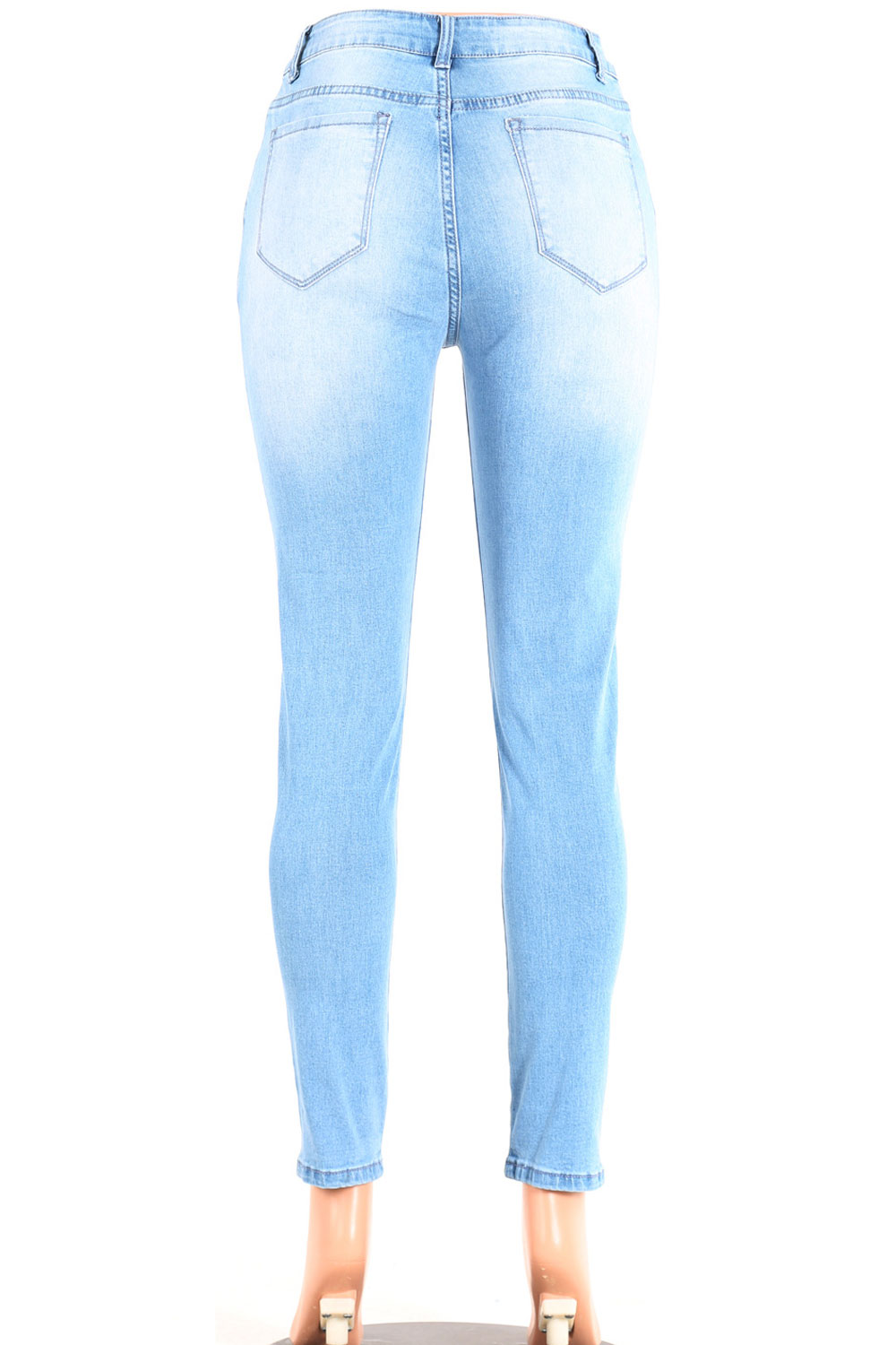 double colour jeans