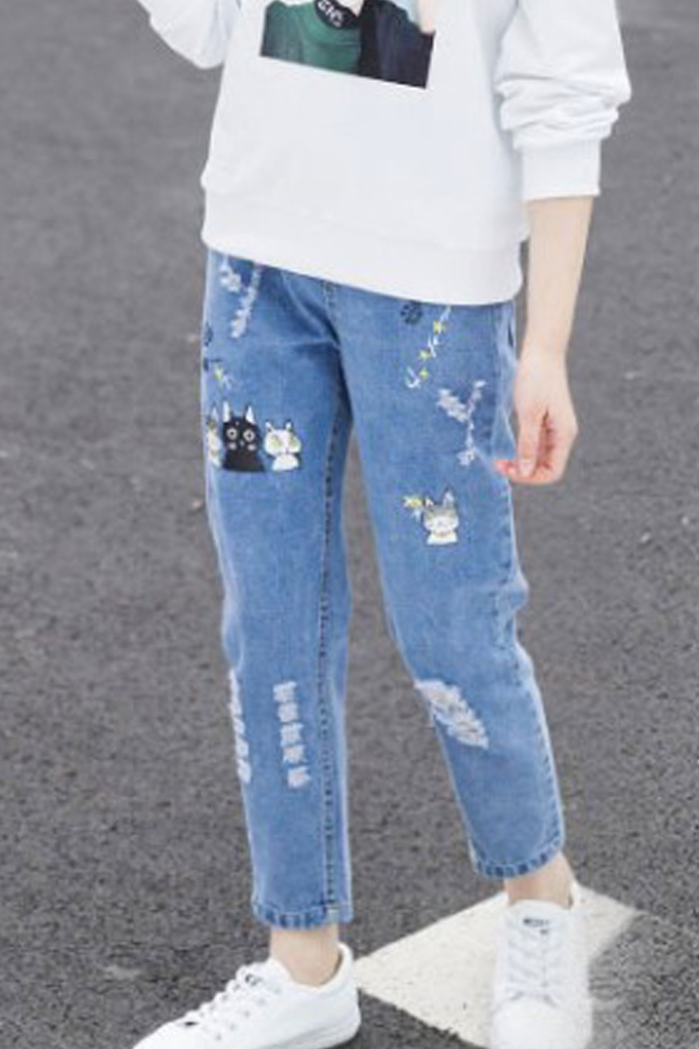 cool jeans for girls