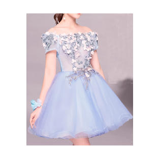 sachin and babi light blue dress Vanna fairy dress 2024 new arrival: vintage chic french off-the-shoulder  lace overlay, a bridal