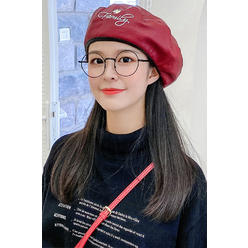 KettyMore Women Pretty Letter Printed Warm Perfect Casual Beret Hat