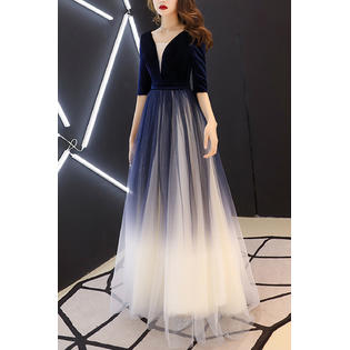 princess polly baby blue dress Sweetheart Blue Ombre Formal Dress Cut Out Beading Back Long Prom Dress  DTP180 – DressTok.co.uk