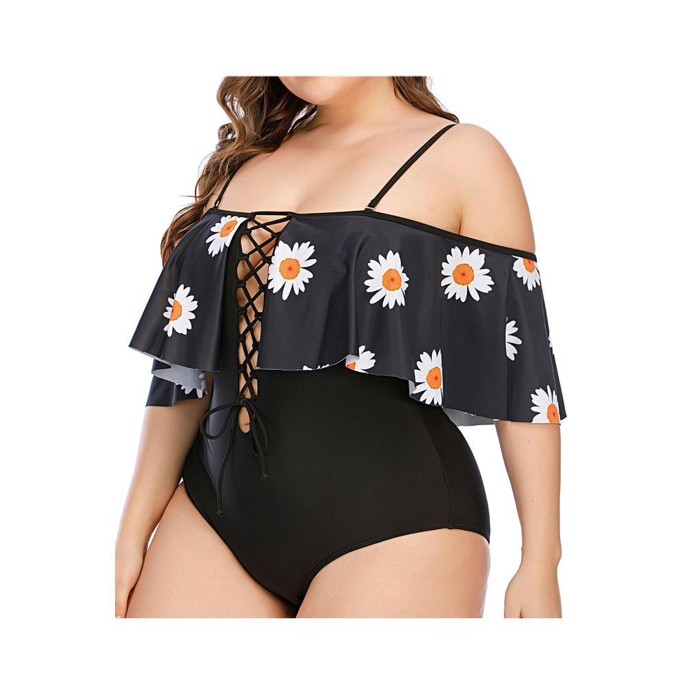 Ketty More Women Pretty One Piece Flower Printed Amazing Swimwear