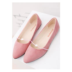 KettyMore Women Comfortable Soft Pointed Toe Solid Colored Loafer Shoes