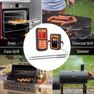 Grill Smoker BBQ Cooking Food Thermometer Oven Safe,Digital