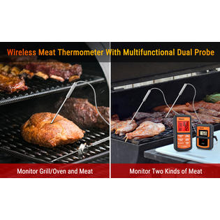 Digital Meat Thermometer with Probe for Oven / Grill / Barbecue / Fryer /  Smoker