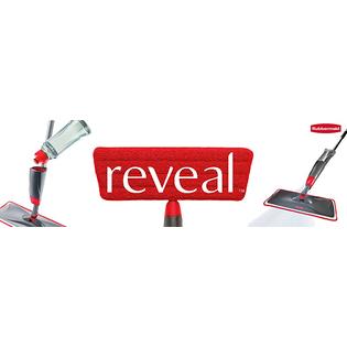 rubbermaid reveal spray microfiber floor mop cleaning kit