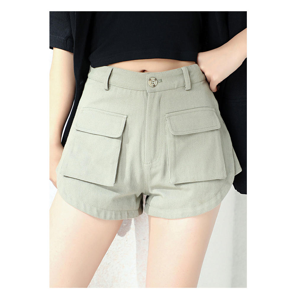 KettyMore Women Soft Summer Loose Breathable Pocket Styling Short