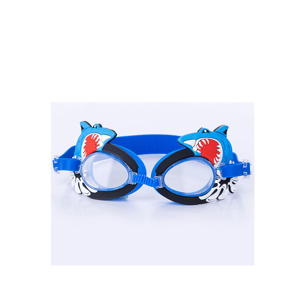 Ketty More Water Sports Shark Design HD Vision Anti Fog Kids Swimming Goggles