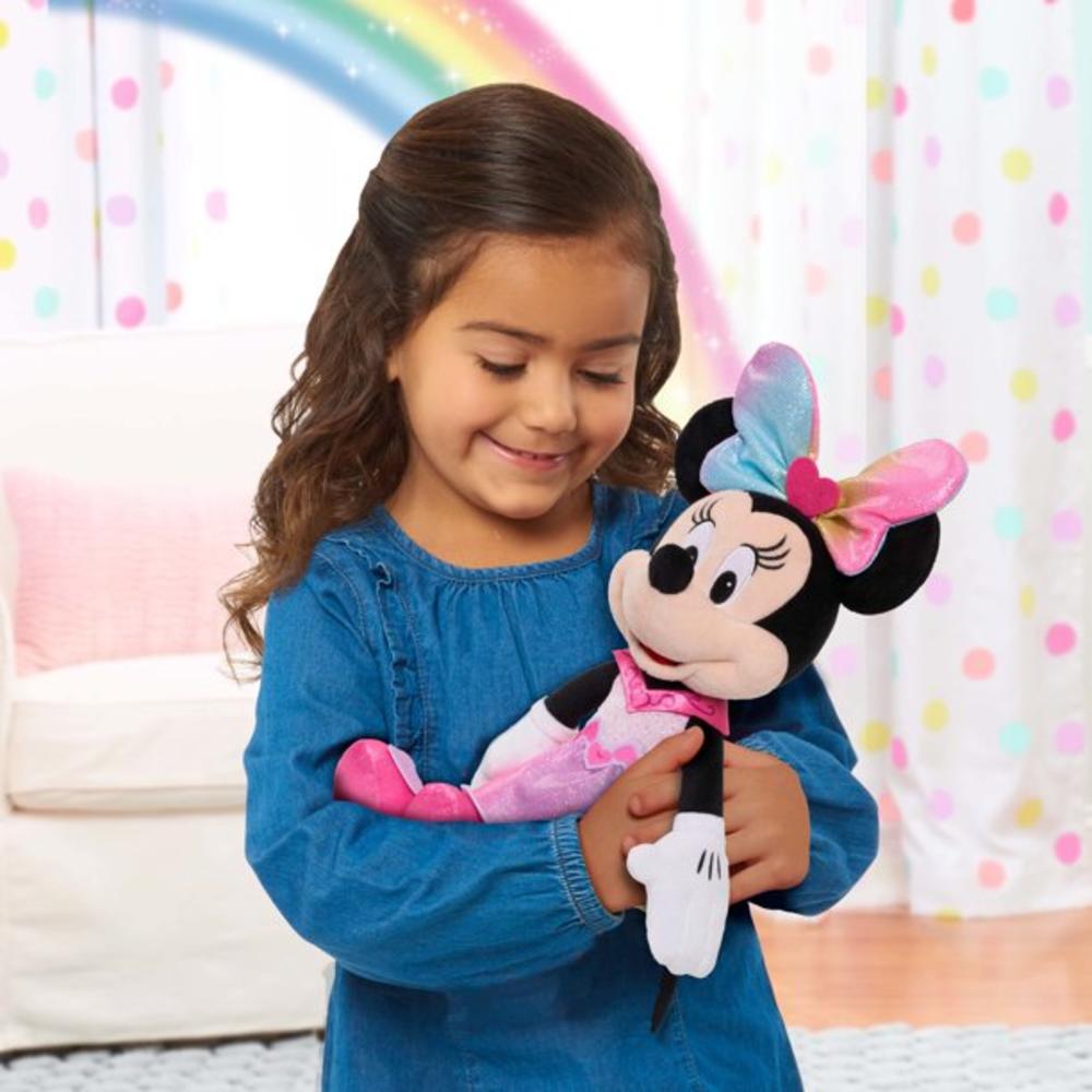 Minnie Mouse Just Play Disney Junior Minnie Mouse Sparkle and Sing Minnie Mouse, 13 inch Feature Plus