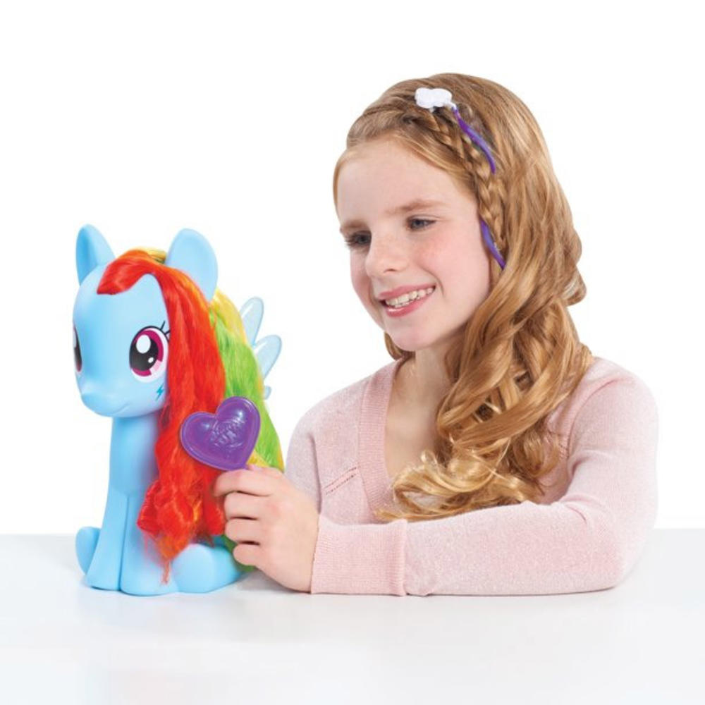 My Little Pony Just Play My Little Pony Rainbow Dash Styling Pony, Kids Toys for Ages 3 up