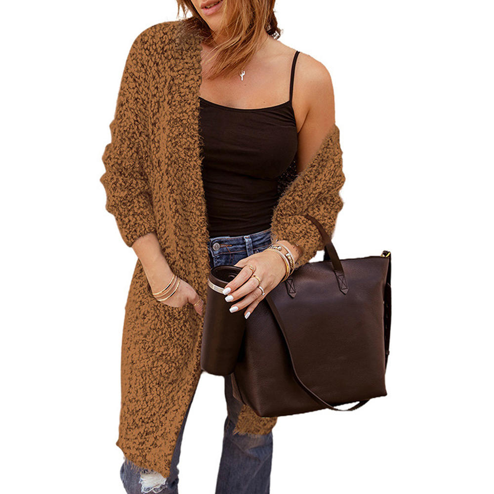 Ketty More Women Awesome Relaxful Knitted Styles Front Open Warm & Thick Winter Cardigan
