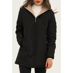 KettyMore Women Relax Fit Zip Up Warm Padded Jacket
