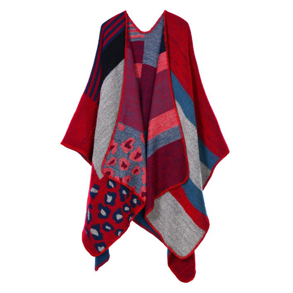 Jhon Peters Women Cashmere Thick Warm Printed Shawl