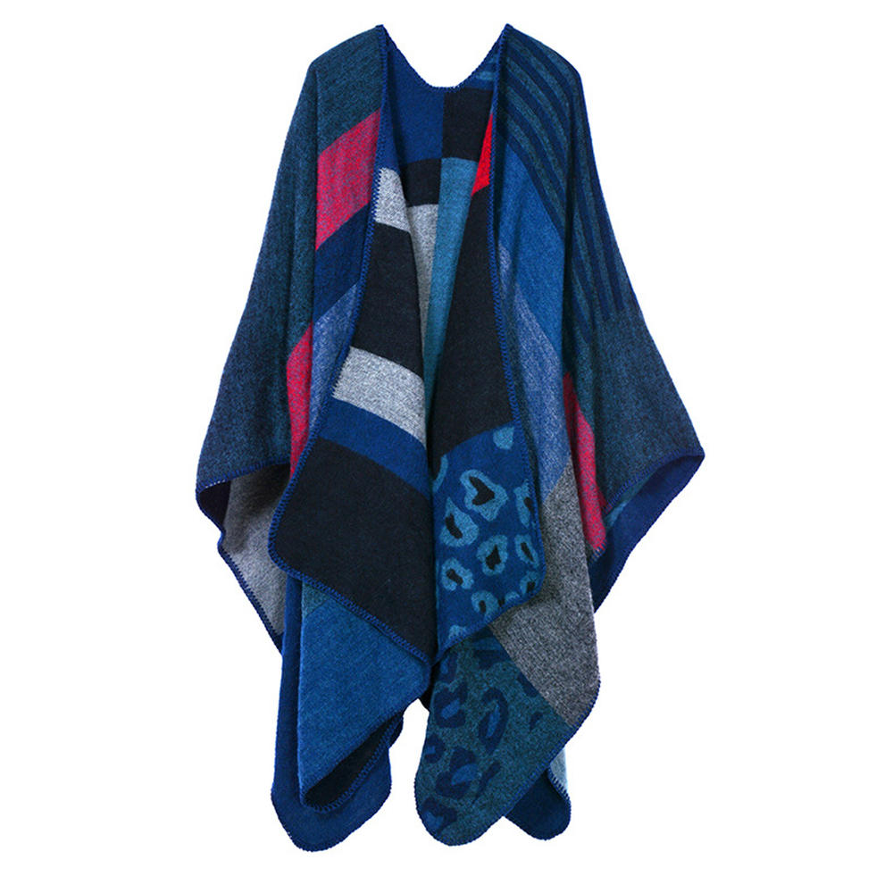Jhon Peters Women Cashmere Thick Warm Printed Shawl
