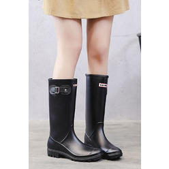 TOMCARRY Women Water Resistant Fashion Rain Boots