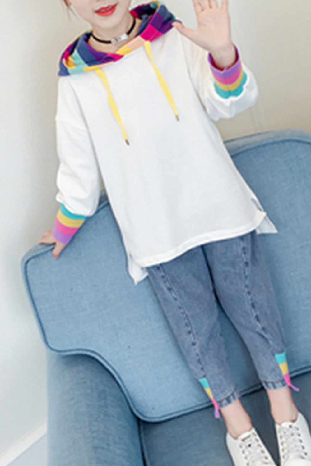 denim suit for girls