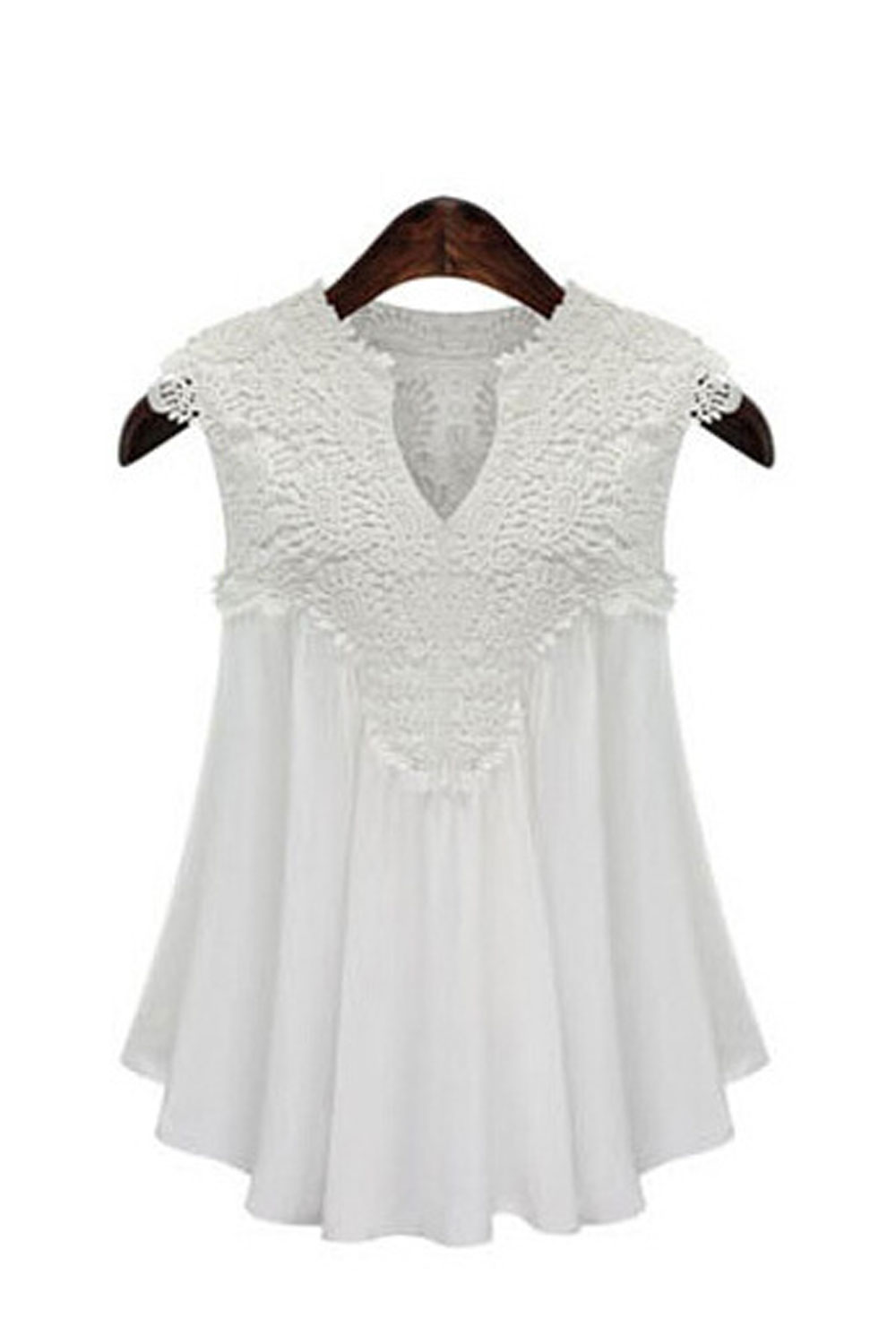 black lace top size 22