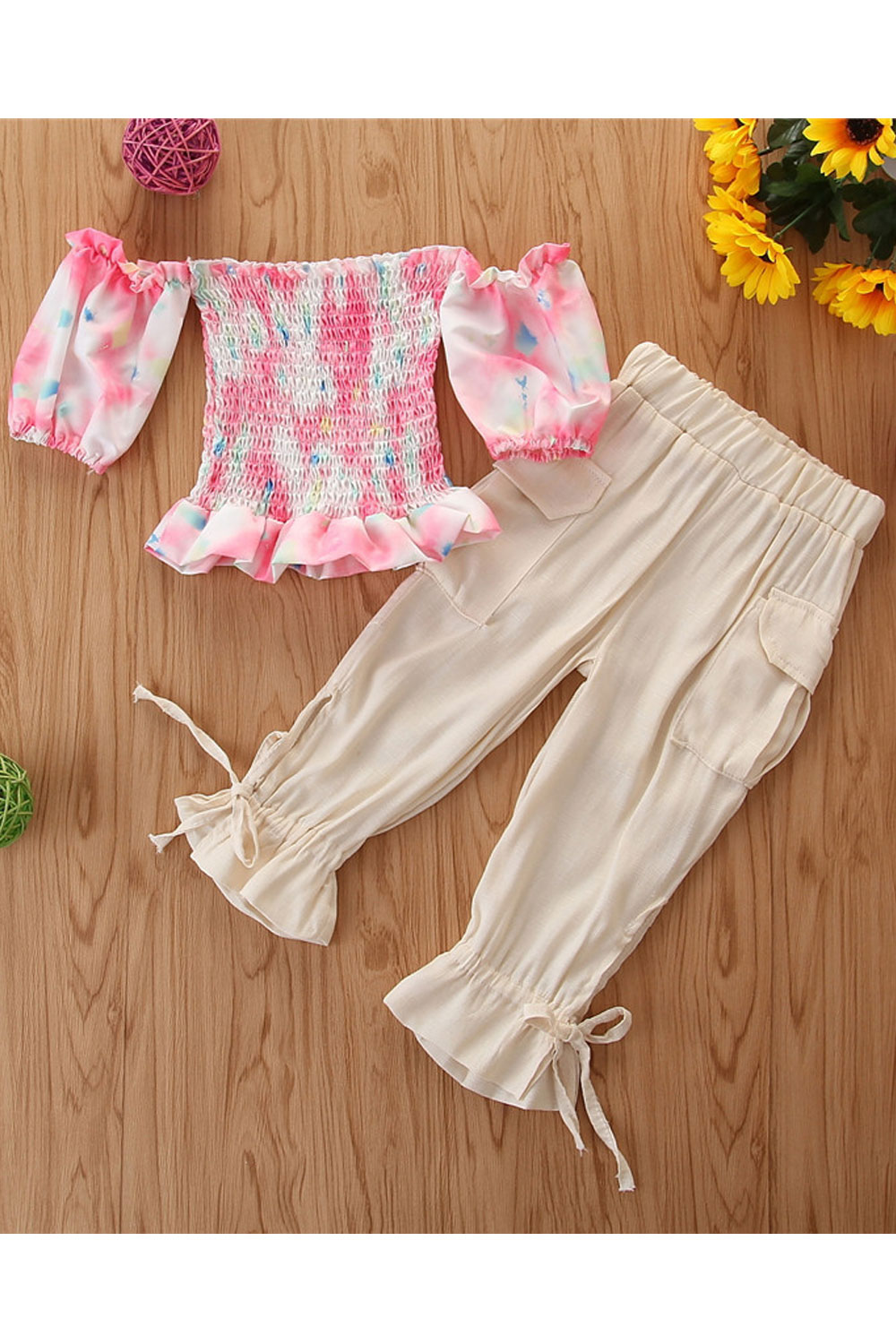 capri pants for baby girl