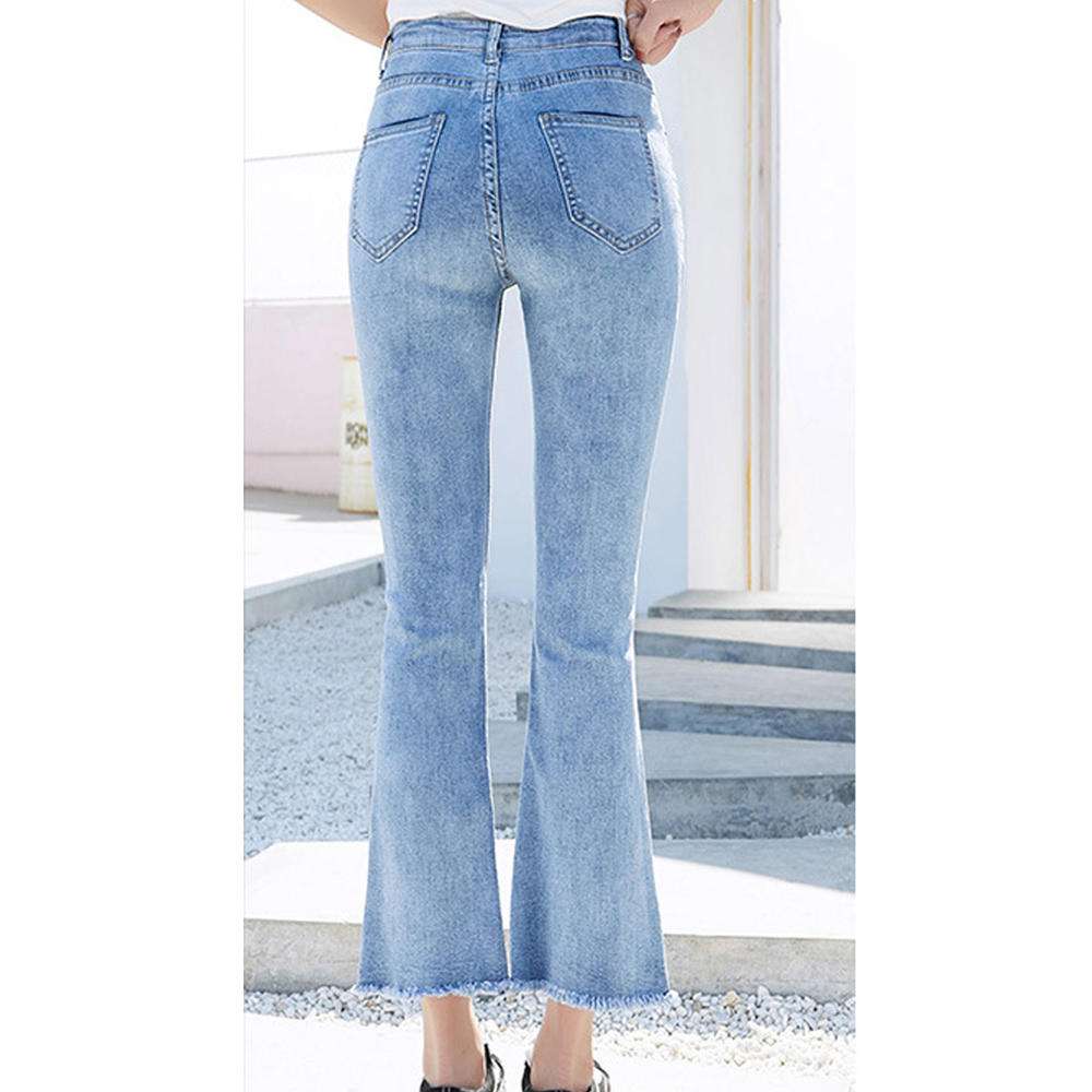 Jhon Peters Women Short Length Flare Jeans
