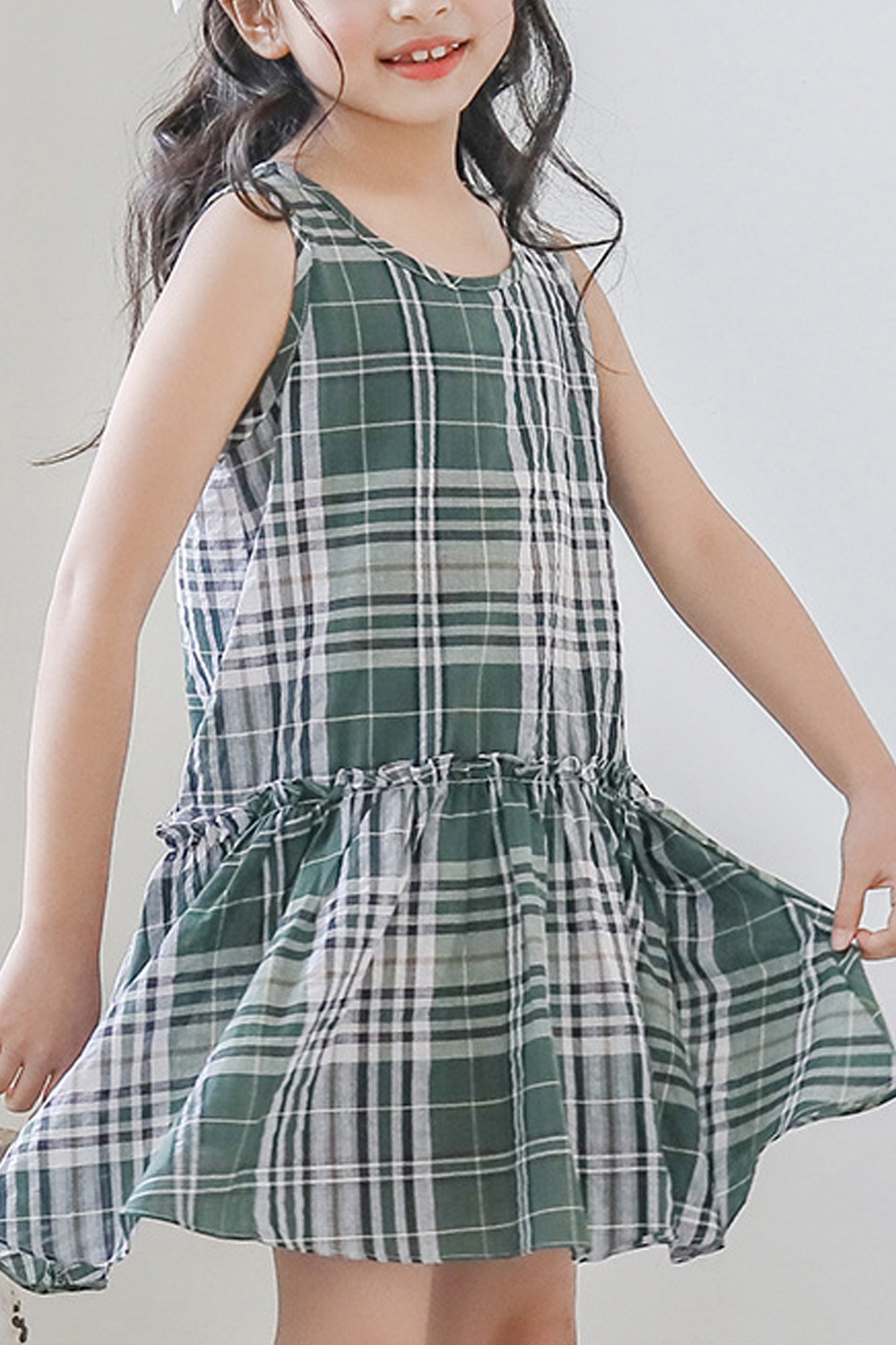 checkered dress for girls