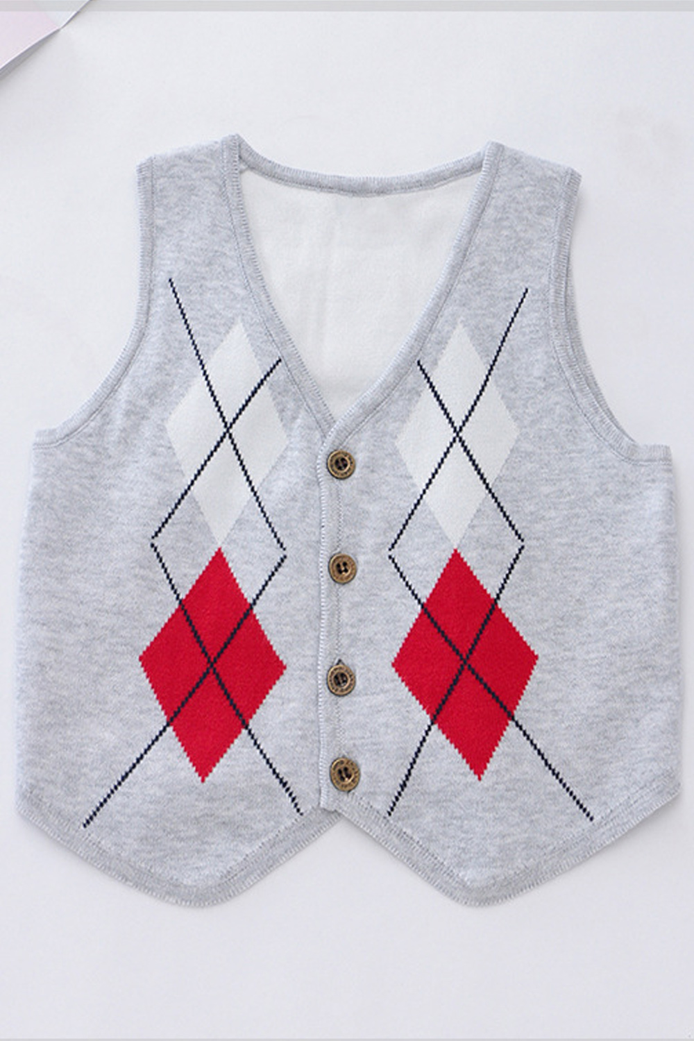 baby sleeveless cardigan