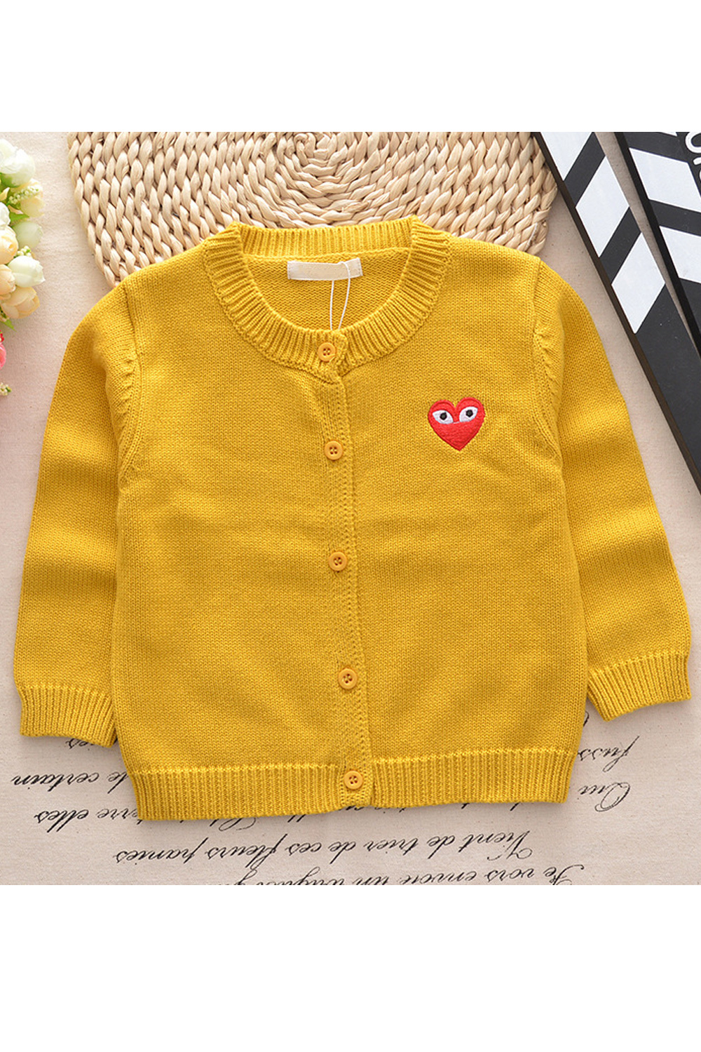 baby girl thick cardigan