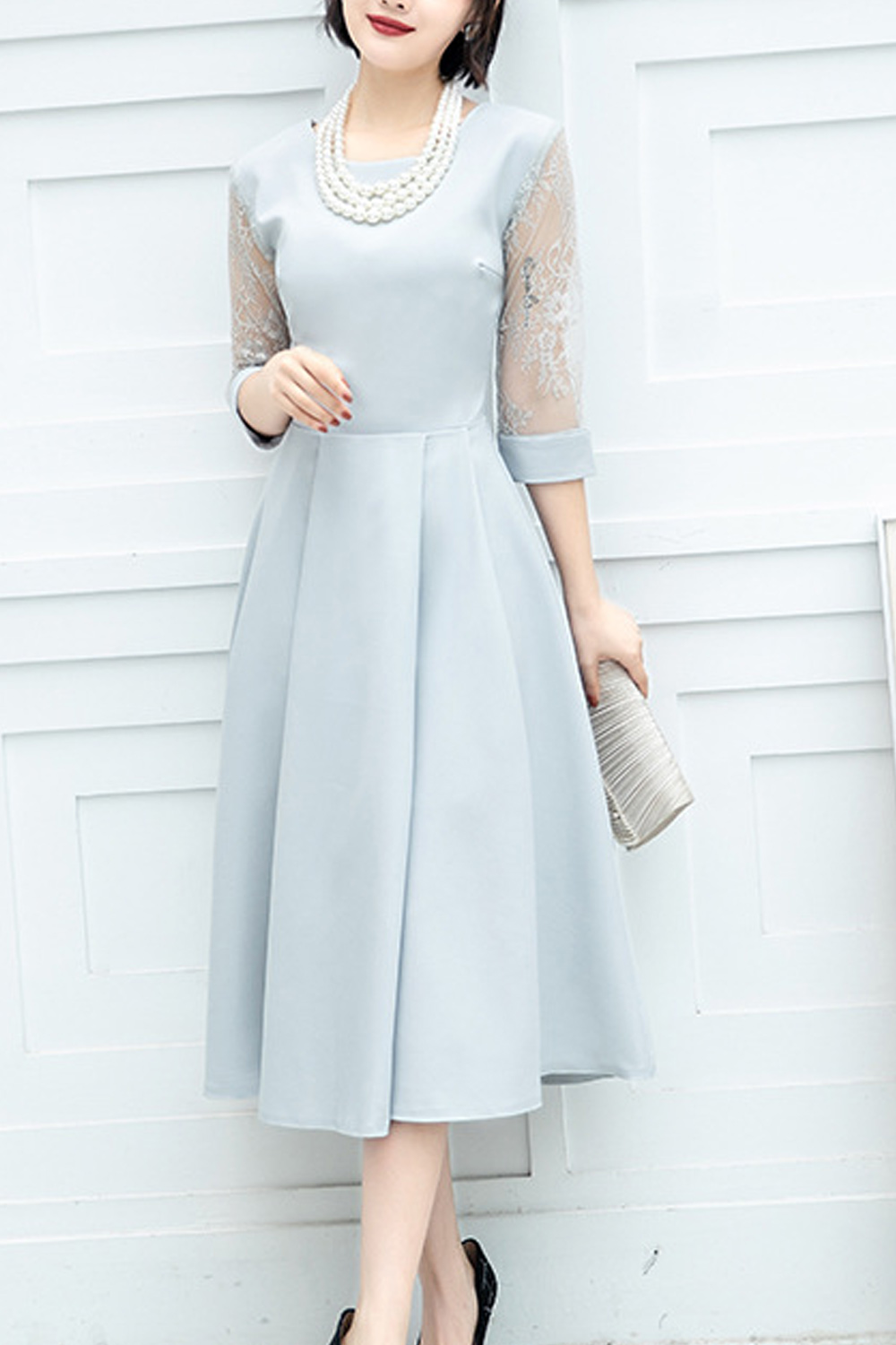 mid length womens dress