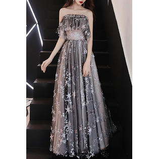 green emerald velvet dress Sleeveless Midi Dress with Embroidered Star Motif main image 0