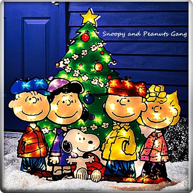 Product Works Classic Tv Series Peanuts Gang Oh Christmas Tree Gel