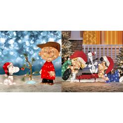 Peanuts Christmas Lawn Decorations