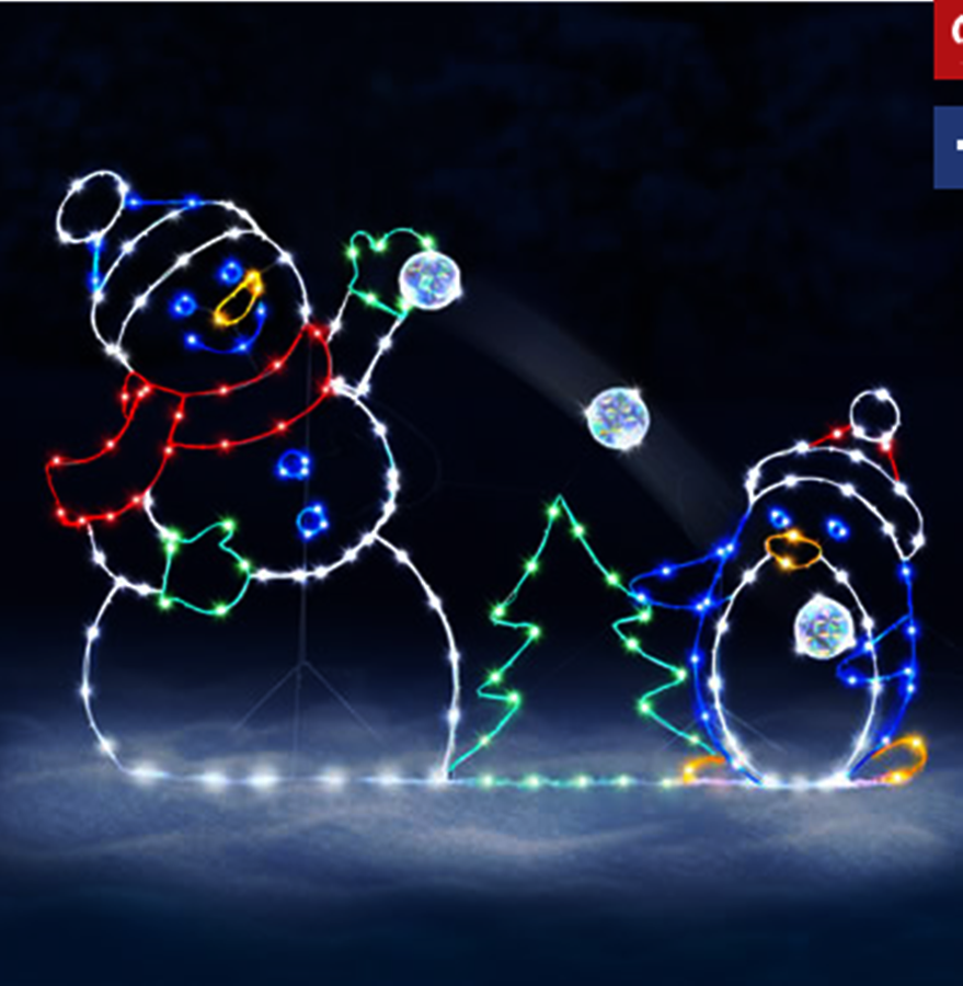 Outdoor Christmas Decorations Christmas Lawn Decorations Sears