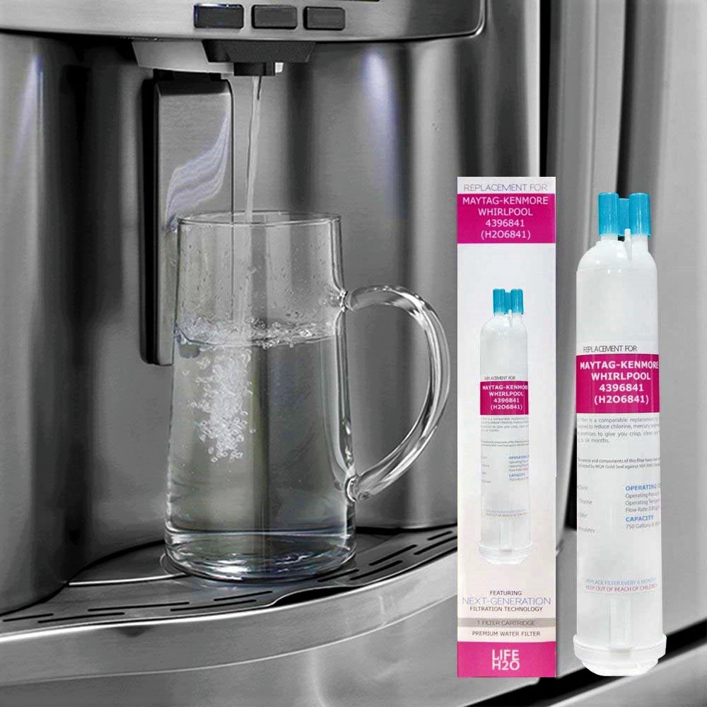 LIFE H2O H439684120555 Refrigerator Replacement Water Filter Compatible with Kenmore Ultimate