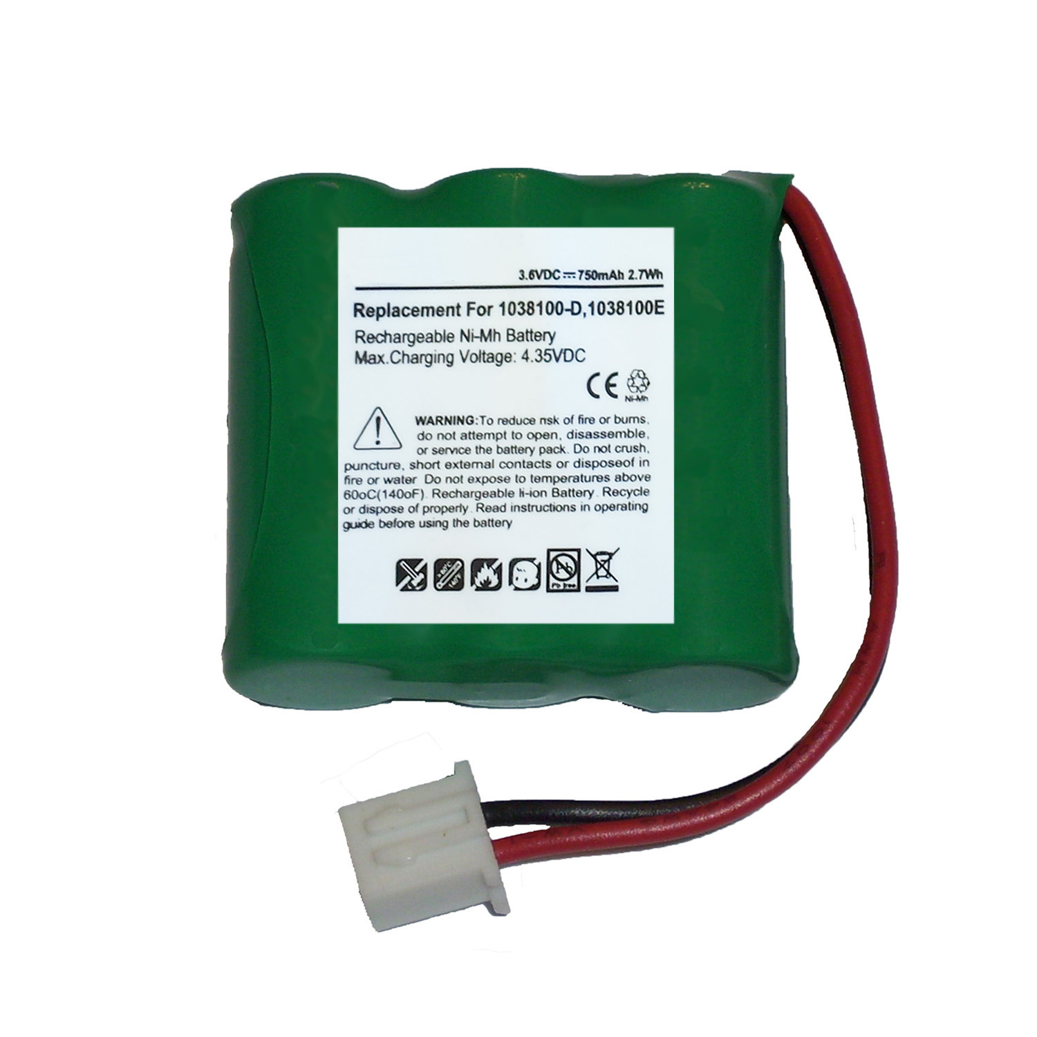 Tri Tronics Tri Tronics 1236100 G2 Exp And G3 Receiver Battery