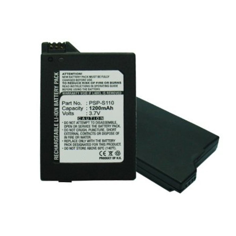 MPF Products 1200mAh PSP-S110 Battery for Sony PSP Slim PSP-2000 PSP-2001 PSP-3000 PSP-3001