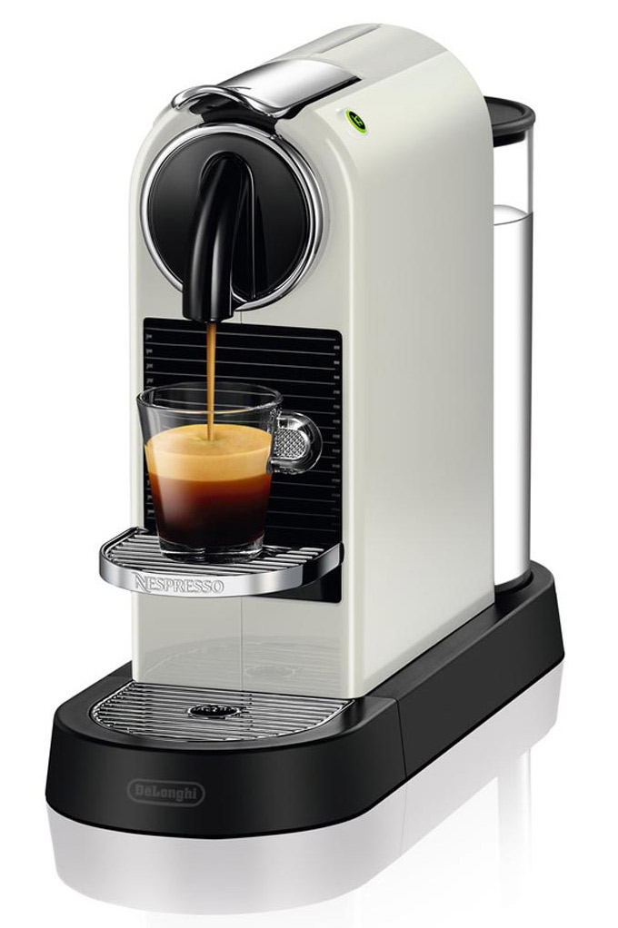 Nestle Nespresso EN167W Original Espresso Machine by De'Longhi, White