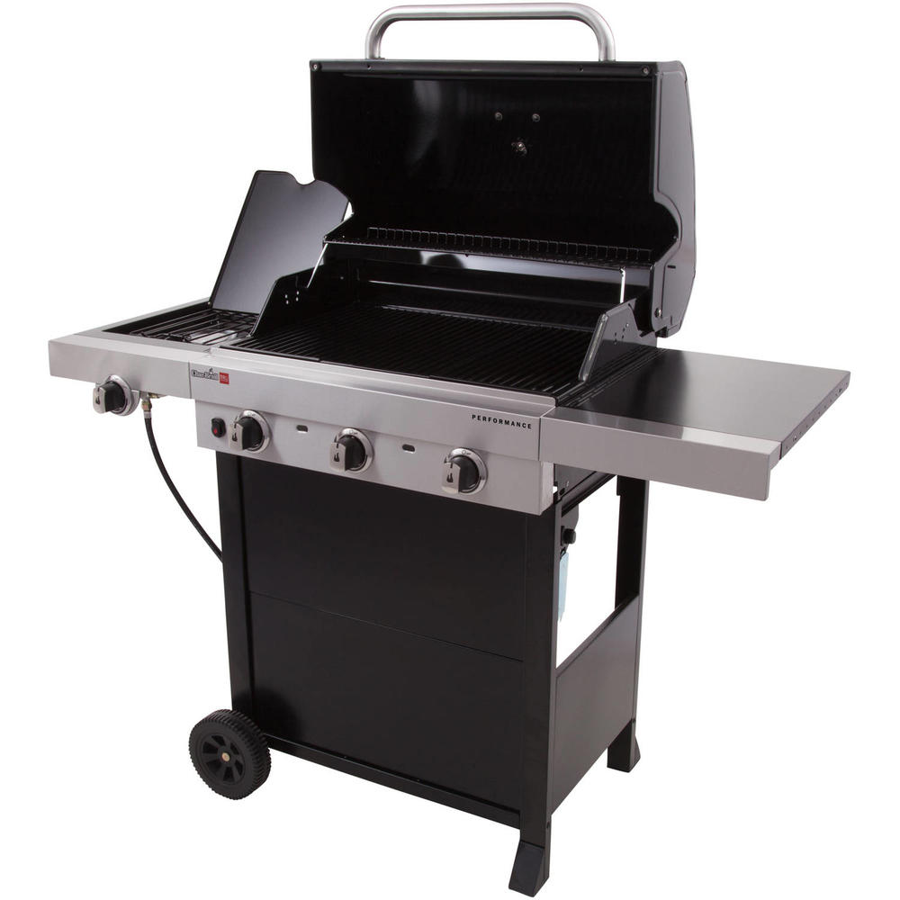 Char-Broil New Char-Broil Performance TRU Infrared 480 3-Burner Gas Grill with Side Burner and Cabinet (Discontinued by Manufacturer)
