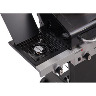 B0MPHT21695 New Char Broil Performance TRU Infrared 480 3 Burner Gas Grill with Side Burner and Cabinet Discontinued by Manufacturer
