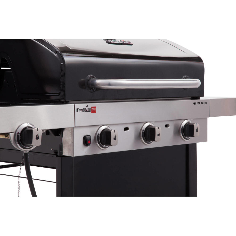 Char-Broil New Char-Broil Performance TRU Infrared 480 3-Burner Gas Grill with Side Burner and Cabinet (Discontinued by Manufacturer)