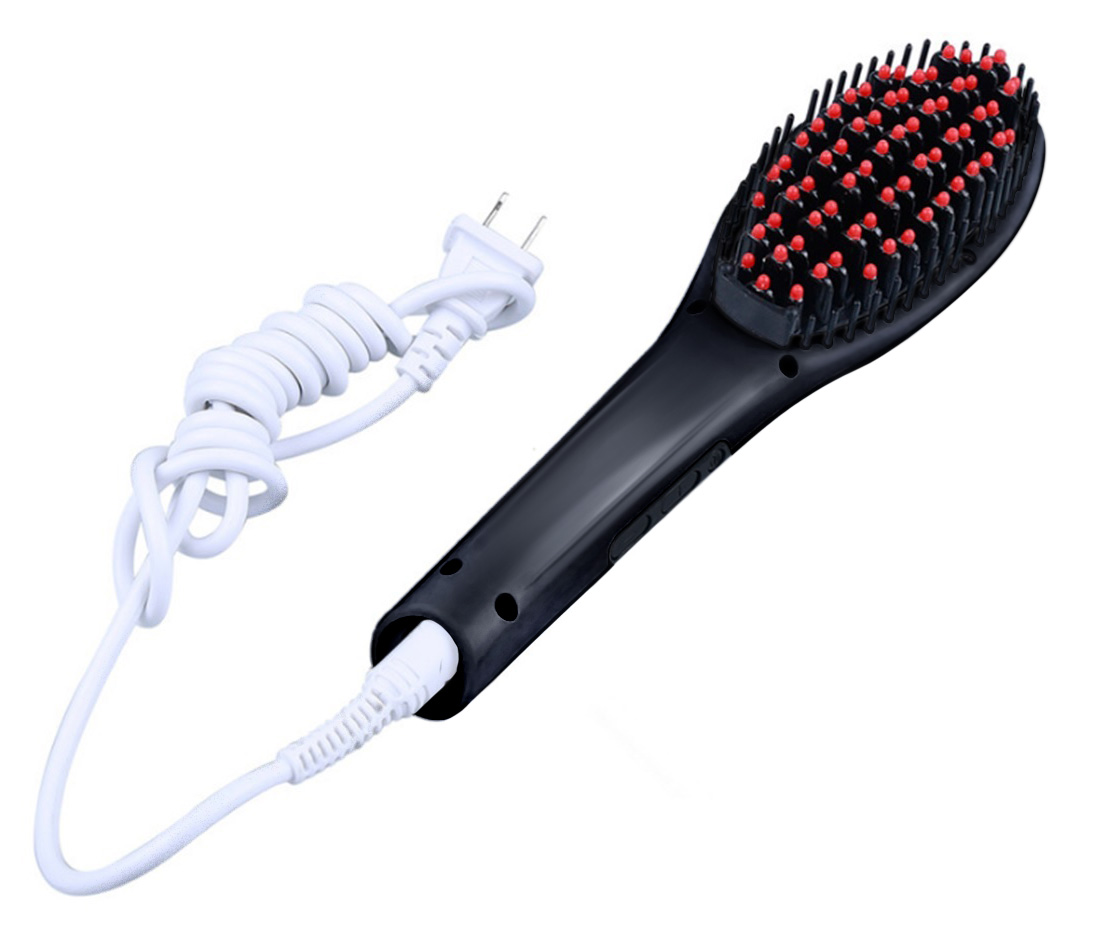silky straight ceramic hair brush